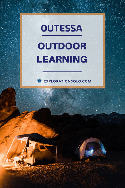 Pinterest pin for Outessa weekend