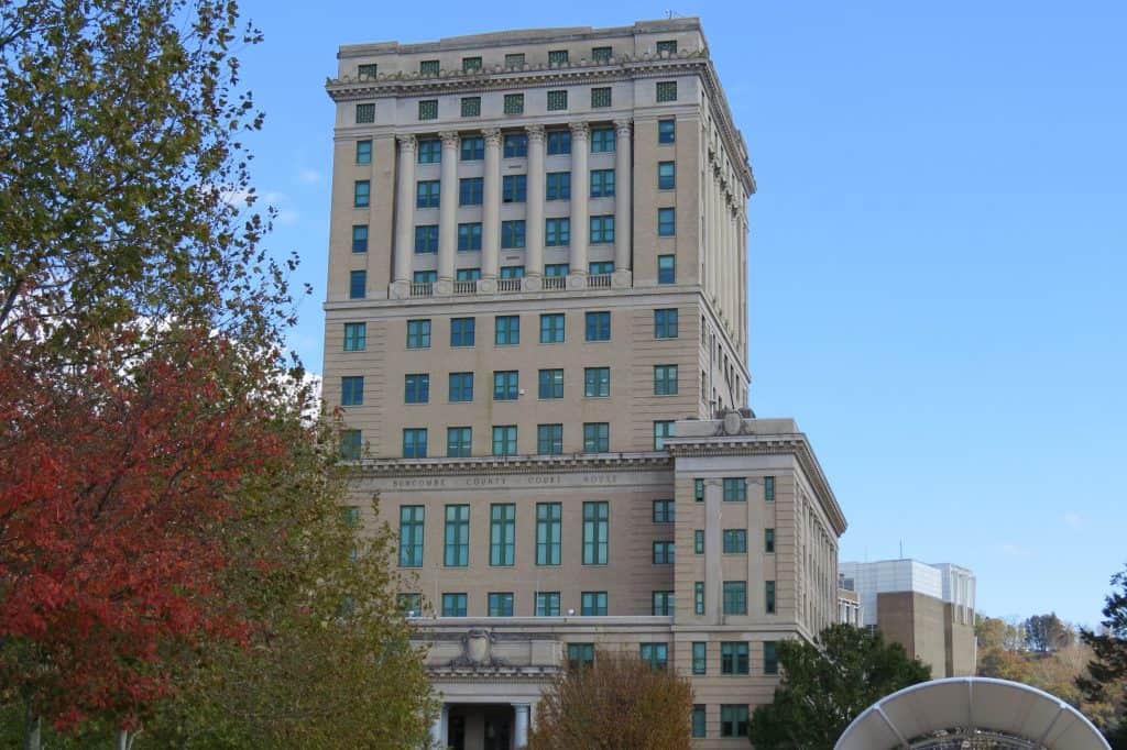 Buscombe County Courthouse building.