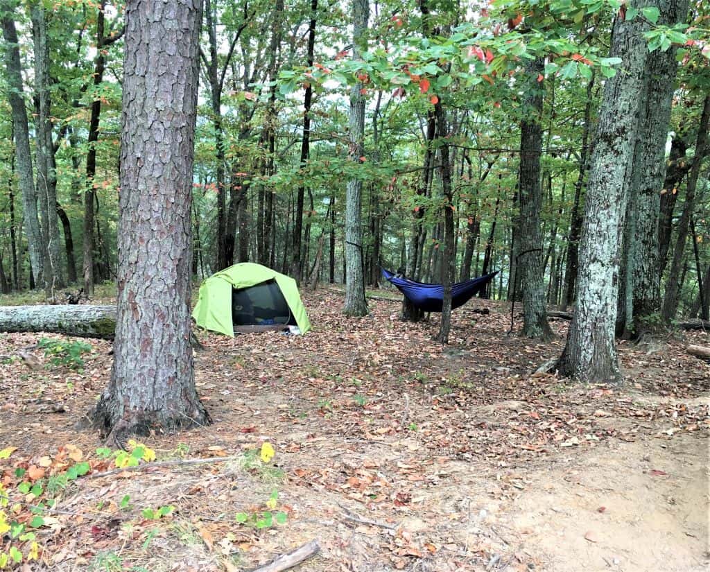 Little River campsite one at South mountains state park.