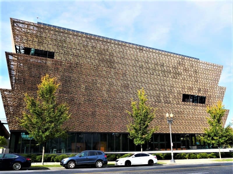 The National Museum of African American History and Culture.