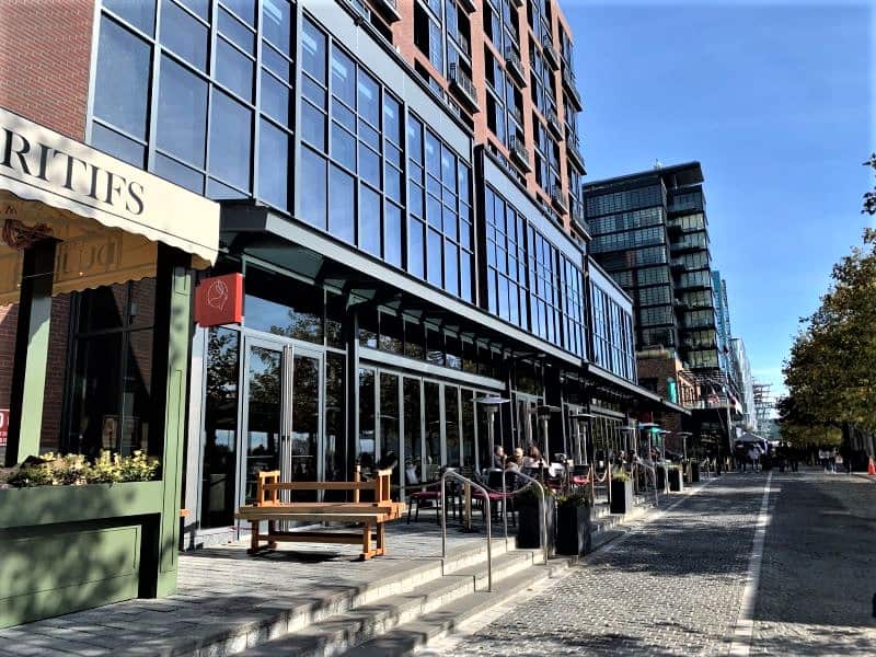 Moon Rabbit restaurant on the waterfront