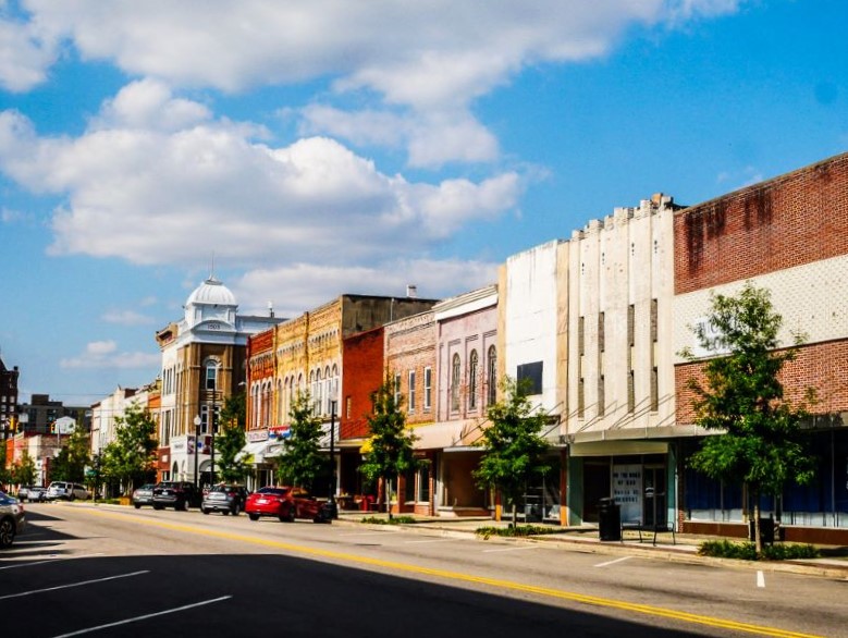Queen Street downtown Kinston NC