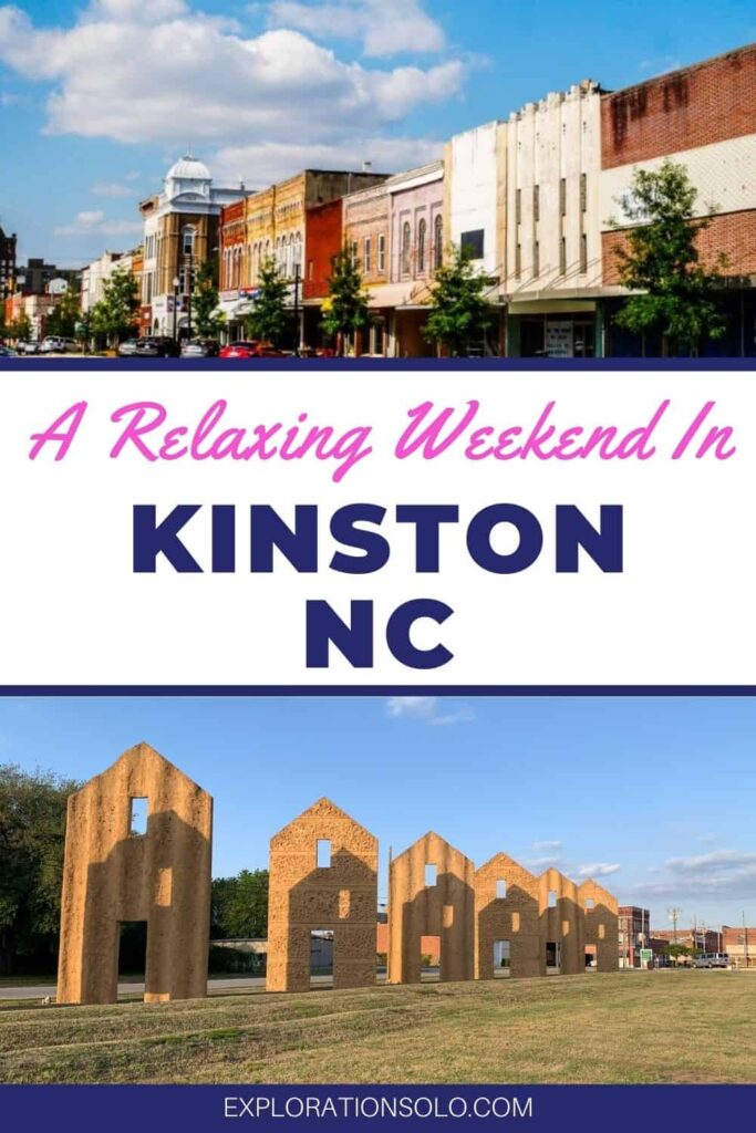 Pinterest pin for Kinston NC