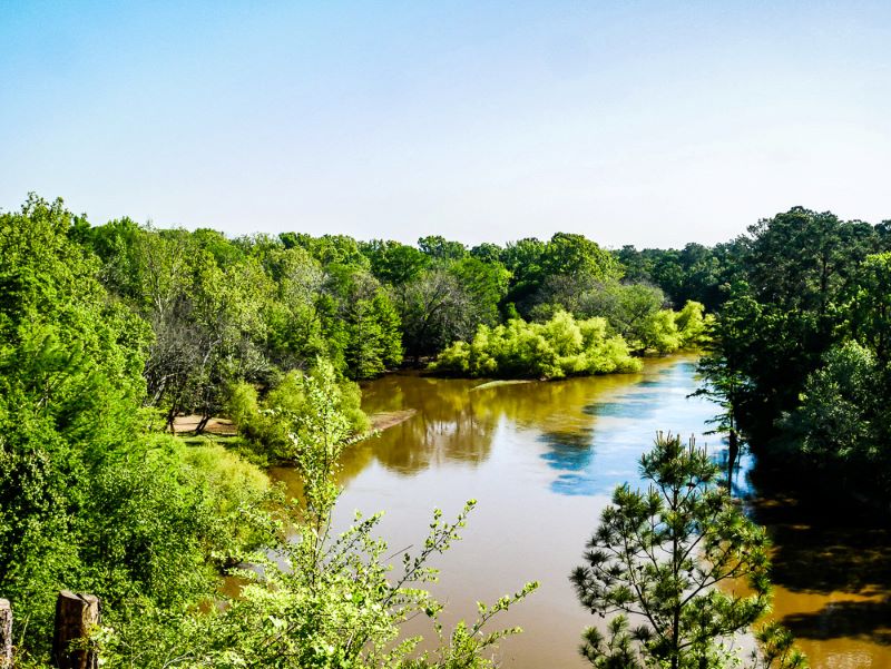 View of Neuse River from the cliffs