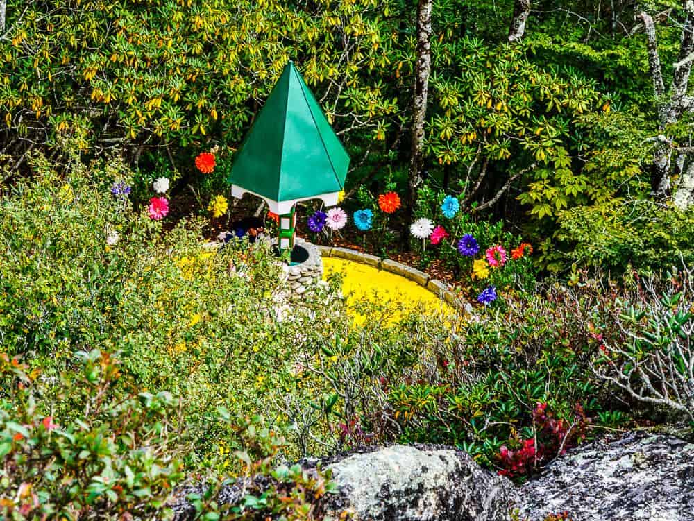 A tiny view of Oz from the Observation Deck.